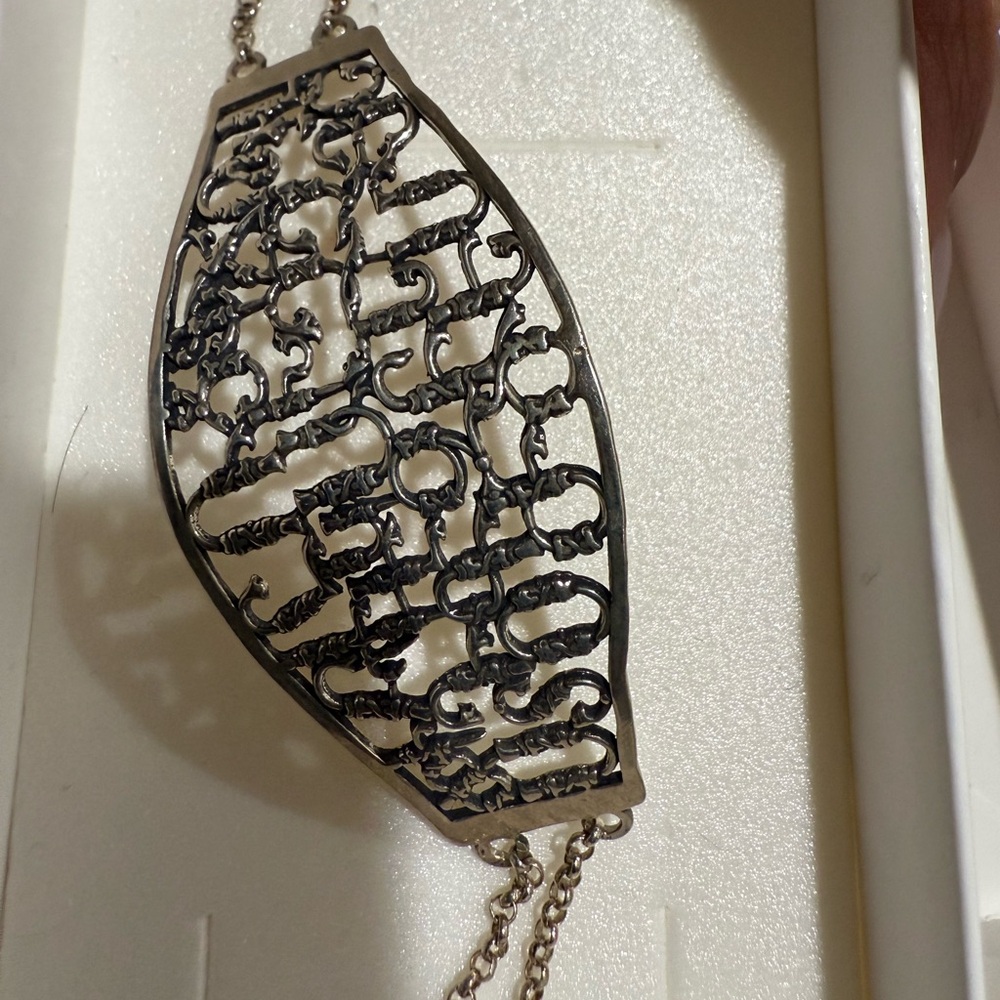 Intricate Silver Filigree Bracelet